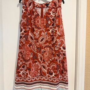 Ann Taylor Paisley Dress